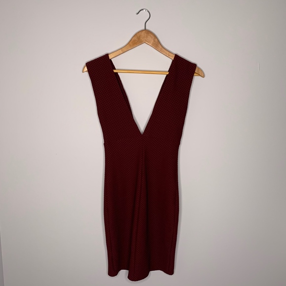 ASOS Burgundy Dress - Picture 3 of 3